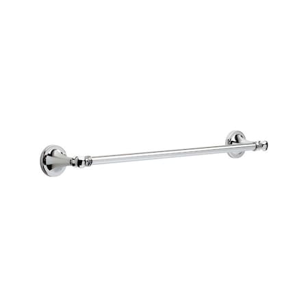 B & K Delta Silverton Polished Chrome Towel Bar 18 in. L Die Cast Zinc 132887